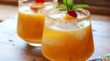 Fresh Mango Lemon Margarita