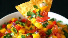 Fresh Mango Serrano Chile Salsa