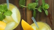 Fresh Mint and Mango Iced Tea