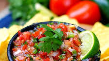 Fresh Salsa with Cilantro & Lime