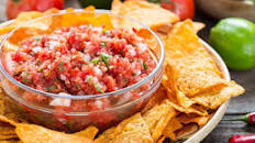 Fresh and zesty tomato salsa