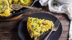 Frittata With Bacon, Corn, and Gruyère Recipe