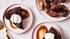 Fudgy Chocolate Date Cake