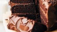 Fudgy Vegan Chocolate Cake