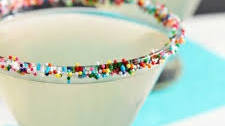 Funfettini Birthday Cake Martini