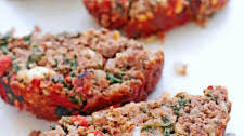 GREEK SPINACH & FETA MEATLOAF