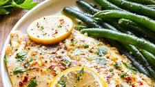 Garlic Butter Baked Tilapia