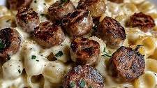 Garlic Butter Sausage Pasta