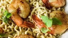 Garlic Butter Shrimp Pasta (with Ramen Noodles)