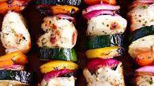 Garlic Herb Chicken Kabobs