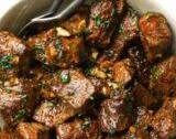 Garlic Herb Steak Bites