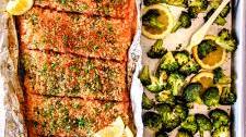 Garlic Lemon Salmon