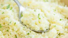 Garlic Parmesan Cauliflower Rice