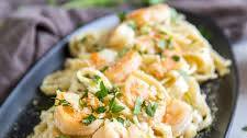 Garlic Shrimp Alfredo