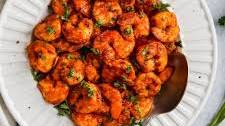 Garlic Shrimp With Smoked Paprika & Honey
