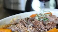 Garlic and Rosemary Crockpot Beef Roast Recipe