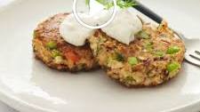 Gefilte Fish Cakes with Horseradish Sauce