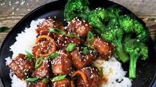 General Tso's Tofu