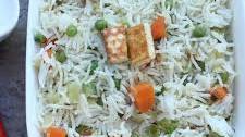 Ghee Rice with Veggies and Paneer | Ghee Bhath