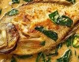 Ginataang Tilapia (Filipino Coconut Milk Fish Stew