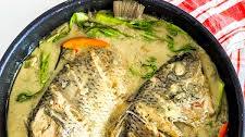 Ginataang Tilapia with Pechay