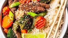 Ginger Beef Stir Fry