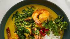Ginger-Garlic Shrimp With Coconut Milk