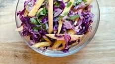 Ginger Lime Mango Slaw