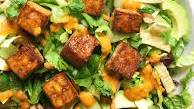 Ginger Sesame Tofu Chopped Salad