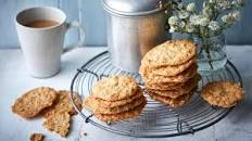 Ginger oat crunch biscuits
