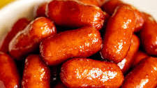 Glazed Cocktail Sausages (The Best Little Smokies Recipe)