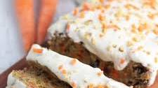 Glazed Vegan Carrot Cake