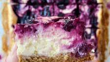 Gluten-Free Blueberry Cheesecake Bars