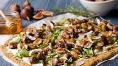 Gluten Free Honey Fig Ricotta Flatbread