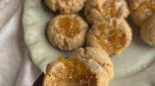 Gluten Free Mango Jam Thumbprint Cookies