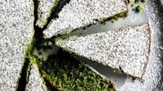 Gluten-Free Olive Oil Matcha Cake