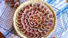 Gluten Free Ricotta Tart with Figs and Rosemary Honey