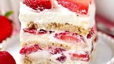 Gluten Free Strawberry Shortcake Icebox Cake