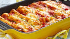 Goat Cheese Manicotti