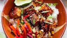 Gochujang Tofu and Rice Bowls