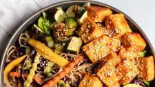 Gochujang and Maple Tofu