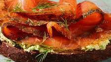 Gravlax With Herb Butter