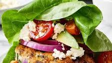 Greek Chicken Burgers