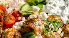 Greek Chicken Meatballs