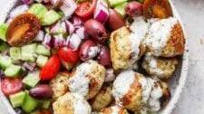 Greek Chicken Meatballs