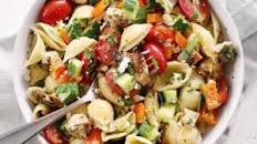 Greek Chicken Pasta Salad