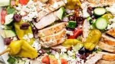 Greek Grilled Chicken Salad