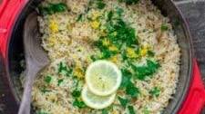 Greek Lemon Rice Recipe