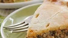 Greek Meat & Spinach Pie
