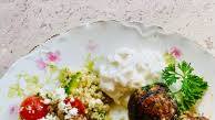 Greek Meatballs with Quinoa Salad